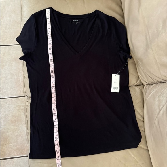 Vince Essential V Neck Tee. Size L. MSRP $80 - Picture 13 of 15